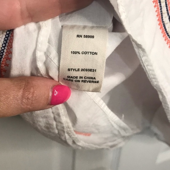 Chelsea & Violet Embroidered Spaghetti Strap Top - Picture 9 of 9